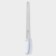 Biscuit knife, even edge, plastic handle, working surface 30 cm ("12"), blade thickness 2 mm