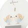 Sconces "Birds" LED 6W 4000k white 19.5x6x19.5 cm