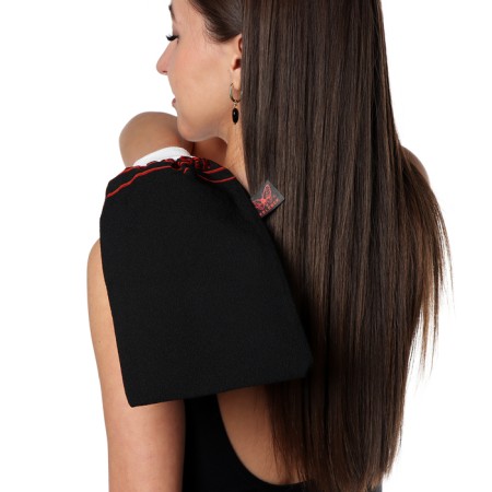 Keses Keses Kelebek classic hard, black with an elastic cuff, type 167-L-8