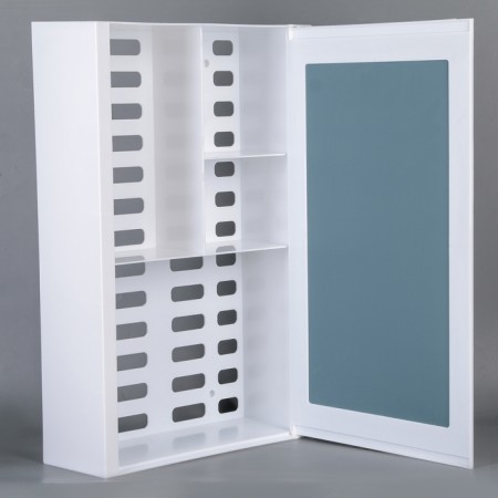 Mirror cabinet Hilton, white color-2