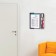 Demosystem wall -mounted on 10 A4 panels, Brauberg "Solid", black