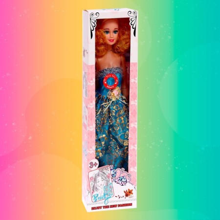 Rostovo doll "Tanya" in a dress, with sound, 54 cm, color mix-8