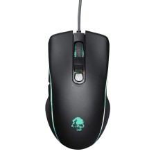 Мышь Оклик 708G MYSTERY черный оптическая (3200dpi) USB (7but)