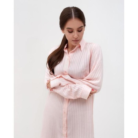 Shirt (shirt) Women's KAFTAN "strip", St. Pink, p. 40-42-5