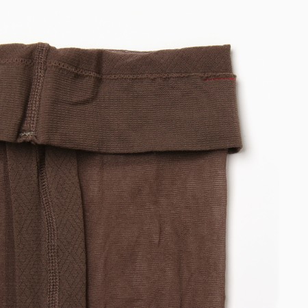 Female nylon tights, Argentovivo New Invisible 40 den, cocoa color (CACAO) Size 2-3