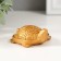NECKE Polystone for gold "Turtle with symbols on the shell" 6.4x5.5x2.2 cm