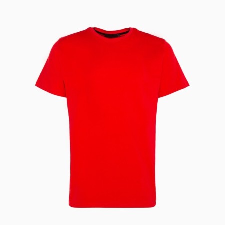 T -shirt male, red color/print mix, size 48 (3xl)-4