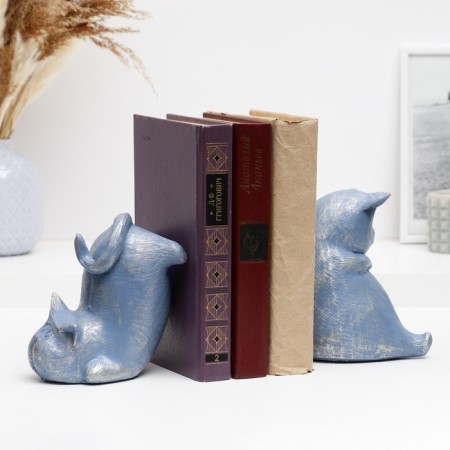 Holder-stand for the books "Two cats" set 2pcs, 15cm