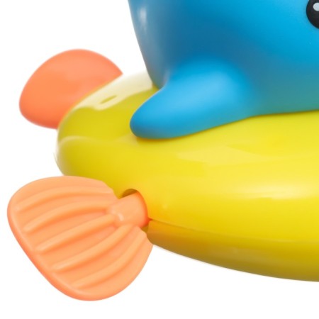 Clothing toy for a bathtub with a spray "Dolphin", Kroshka I-9