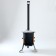 Set for pilaf 4 items, cauldron 8l, stove for a cauldron, cook 42cm, noise 43cm