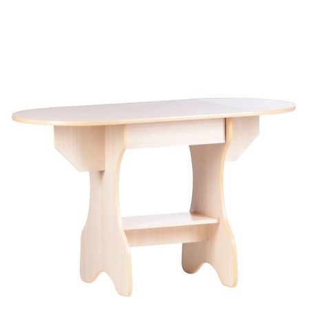 Doner Eco table, 620/1235x600x750, dairy oak