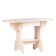 Doner Eco table, 620/1235x600x750, dairy oak