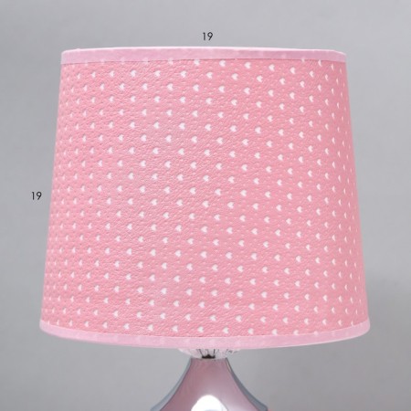 Hell lamp "Shagren" E27 40W Dimmer Pink 22.5x22.5x45cm Risalux-5