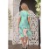 Women's dress, size 48, mint color