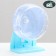 Carno rodents wheel is quiet, on a stand, 14 cm, blue