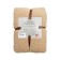 Texrepublic blanket, size 200x220 cm, beige color