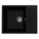Kitchen Quartz -quartz ulgran quartz Prima 605, 605x485 mm, color 07 coal