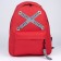 School Youth Backpack "Improte", 29x12x37, lightning departure, n/pocket, reflective., Red