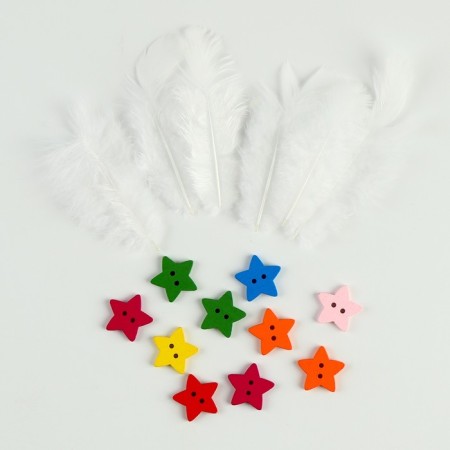 Cross -stitching "Fairytale unicorn", set for creativity, 15 x 15 cm-4