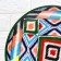 Largan Rishtan ceramics "Atlas", 31 cm, multi -colored