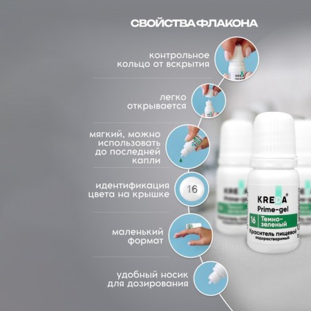 Drill Prime-Gel is water-soluble, dark green, 10 ml-2