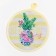 Set of kitchen shade "Blooming pineapple" :: mittens-output 24x32 cm, take 17x17 cm
