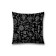 Decorative pillowcase "Night of flowers", on a zipper, size 45x45 cm