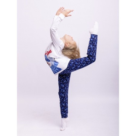 Pajamas: T -shirt, trousers, height 122 cm, multicolor color-4