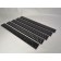 The Veconi Drops Black V850DB, D = 40 mm, lateral release, 915x125 mm, linear, black