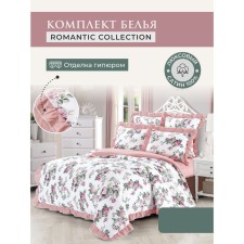 Постельное бельё евро Diva Afrodita, размер 230х250 см, 200х220 см, 50х70 см - 2 шт, 70х70 см - 2 шт