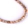 Beads made of natural stone "Sand Agat" set 90 pcs., Size 1 pc. - 4 mm