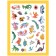 Stickerpaki. Collection of stickers. Dinosaurs and unicorns