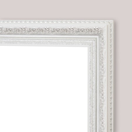 Wall mirror "Verona", white, 60 × 74 cm, plastic frame, 60 mm-1