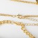 Piece "chain" key, color gold, l = 38 cm