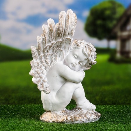 Figure "Angel on Stone" 31cm-3