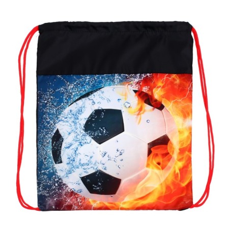 A bag for shoes 420 x 340 mm, calligrata MSO-5s, (soft polyester, density 210d), "ball in fire"-1