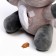 Soft toy "Raccoon", with a pocket on the stomach