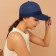 Cap female wicker minku dark blue color, size 56-58
