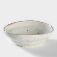 Porcelain plate Punto Bianca, 1 L, D = 21.5 cm