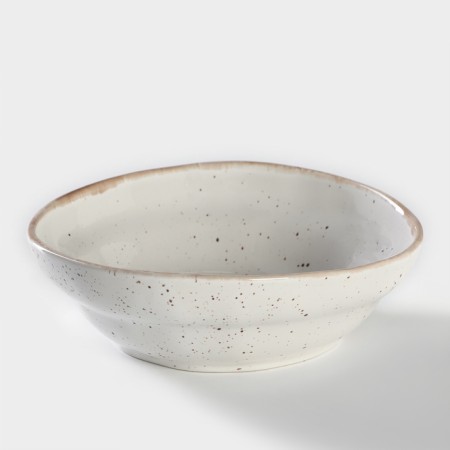 Porcelain plate Punto Bianca, 1 L, D = 21.5 cm