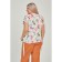 Female blouse, size 52, milk color