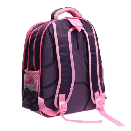 Frame backpack Calligrata, 39x30x14 cm, "cat with a bow", for a girl-8