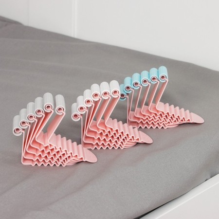 Holder for a sheet, 6 pcs, 10 × 5 × 7 cm, color mix-6