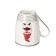 Porcelain shade mug "Festive commotion. Gnome Bim ", 340 ml, white color