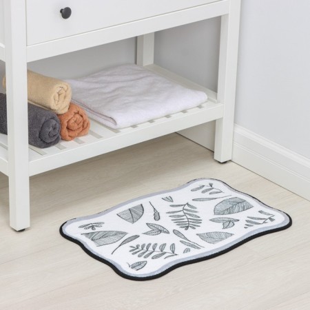 Liben -40 × 60 cm, gray color rug.-1