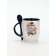 A mug with a spoon "Beloved Teacher", 350 ml