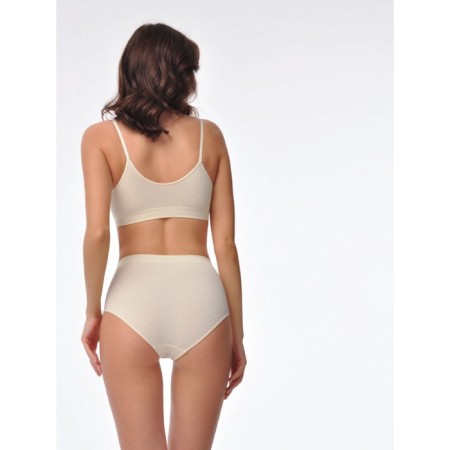 Female top on thin straps in the rubber Mirey Top V-Cutout Spala Stretta, size 46-48, color Pimbir-4