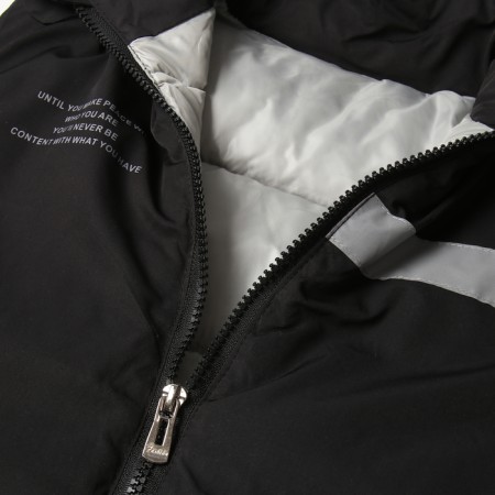 Warm vest for boys, black color, height 104-110 cm-2