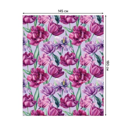 The tablecloth “Life”, rectangular, Saten, size 145x180 cm.-1