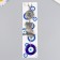 Suspension from the evil eye "Filin on a branch" 23 cm